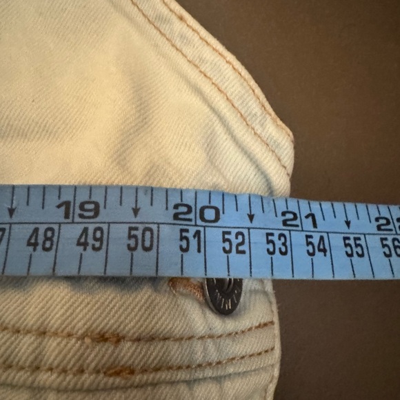 H&M X COACHELLA COLLAB Blue Denim Short Bib Overalls Shortalls Farmhouse Size XL - Picture 10 of 17